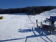 Téléski Sonnenlift avec piste bleue