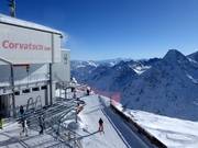 Station supérieure du Corvatsch, 3303 m