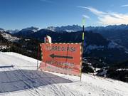 Remarque piste noire