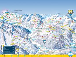 Plan des pistes Mayrhofen – Penken/Ahorn/Rastkogel/Eggalm