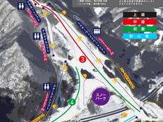Plan des pistes St. Mary