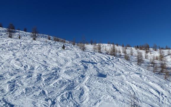 Domaines skiables pour skieurs confirmés et freeriders Alta Pusteria du Tyrol oriental (Osttiroler Hochpustertal) – Skieurs confirmés, freeriders Sillian – Thurntaler (Hochpustertal)
