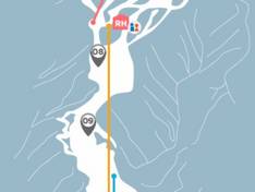 Plan des pistes Nomugi Pass – Nomugitoge