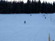 Vue sur la piste facile