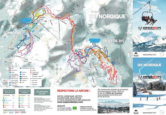 Praz de Lys Sommand - Espace des Lys Ski de fond