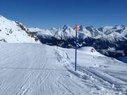 Délimitations des pistes