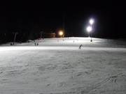 Domaine skiable pour la pratique du ski nocturne Mitterdorf/téléski Kirchen 