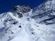 Variantes extrêmes de freeride au Corvatsch