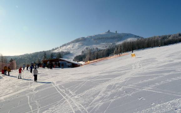 Zwieseler Winkel: Taille des domaines skiables – Taille Arber