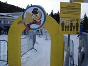 Accès enfants dans la Zillertal Arena