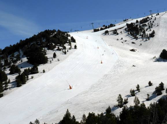 Pistes dans le secteur El Tarter