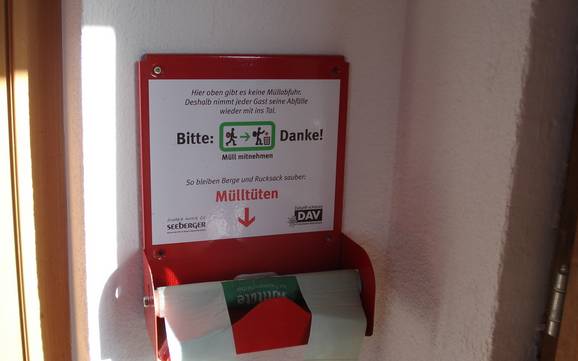 Ammergauer Alpen: Domaines skiables respectueux de l'environnement – Respect de l'environnement Hörnle – Bad Kohlgrub