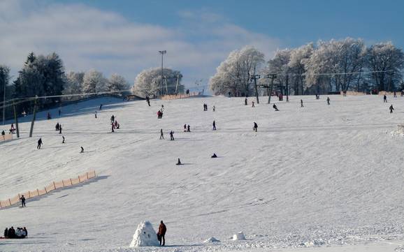 Domaines skiables pour les débutants dans l' arrondissement de Reutlingen – Débutants Donnstetten (Römerstein)