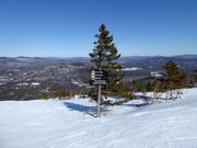 Depuis le White Cap, plusieurs descentes extrêmes commencent.