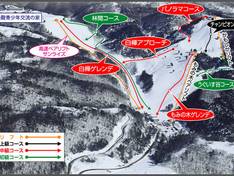 Plan des pistes Hidatakayama