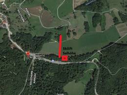 Plan des pistes Saalhöhe