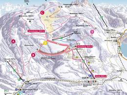 Plan des pistes Sattel – Hochstuckli