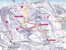 Plan des pistes Sattel – Hochstuckli