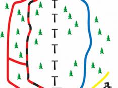 Plan des pistes Les Genevez