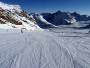 Longue, facile et large - la descente Mittagskogelabfahrt