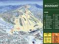 Plan des pistes Bousquet