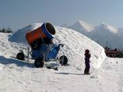 Canon à neige à Jurgów