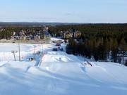 Funpark Front Slopes Levi & Superpipe