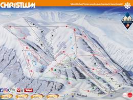 Plan des pistes Christlum – Achenkirch