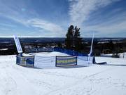 Speedski sur la piste Sydbacken
