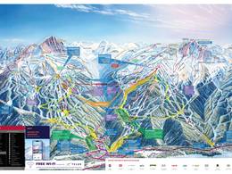Plan des pistes Whistler Blackcomb