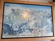 Plan détaillé des pistes avec affichage de l’état