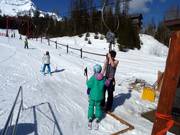 Assistance pour l’embarquement au téléski à assiettes