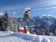 Canon à neige avec Achensee