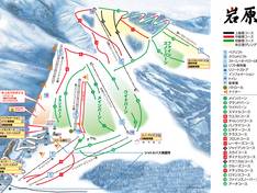 Plan des pistes Iwappara