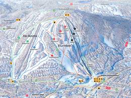 Plan des pistes Suomu