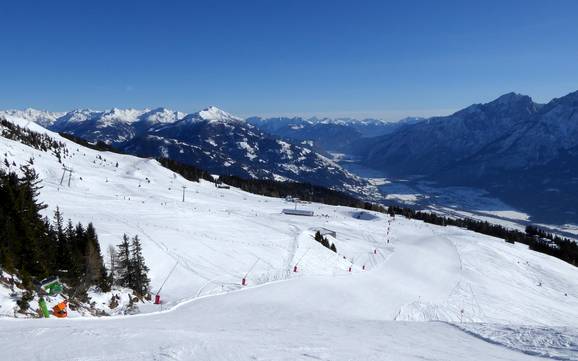Massif du Schober: Taille des domaines skiables – Taille Zettersfeld – Lienz