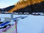 Tapis roulant Au vers le téléski Grunholzlift