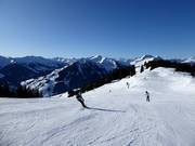Des pistes larges au Reiterkogel