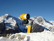 Canon à neige au Hühnerspiel