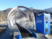 Fjellnest 1 - Tapis roulant/Moving Carpet recouvert d’une galerie