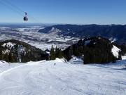 Départ de la descente Coupe du Monde