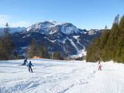 Descente FIS de difficulté moyenne