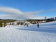 La zone de vallée à Hundfjället
