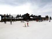 Sundeck au sommet à 3418 m