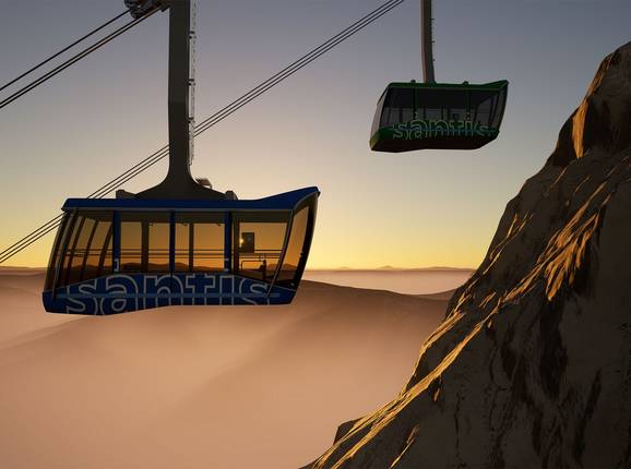 Säntisbahn - © Säntis-Schwebebahn AG