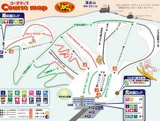 Plan des pistes Moiwayama Ski Jo