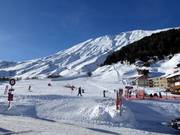 Vue sur le domaine skiable de Realp