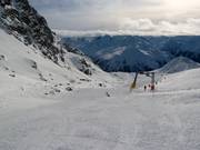 Piste n° 8 depuis le Rätschenjoch