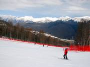 Piste au télésiège six places