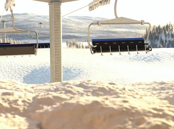 Iso-Syöte Express - © Hiihtokeskus Iso-Syöte